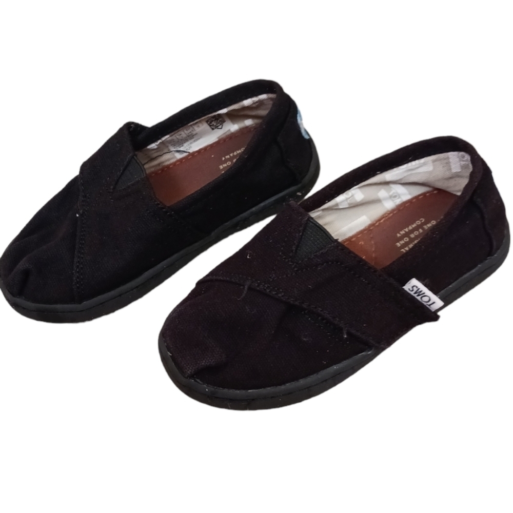 Toms Kids Shoes in Black